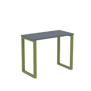 Mesa Madeira 900x450mm M90/45p25tub Grafito/Verde Miró