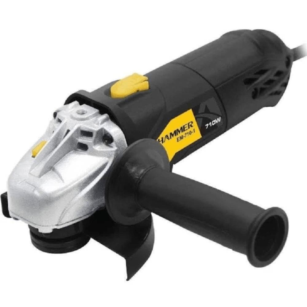 Esmirilhadeira Angular Hammer Em7101 710w 100% Rolamentada
