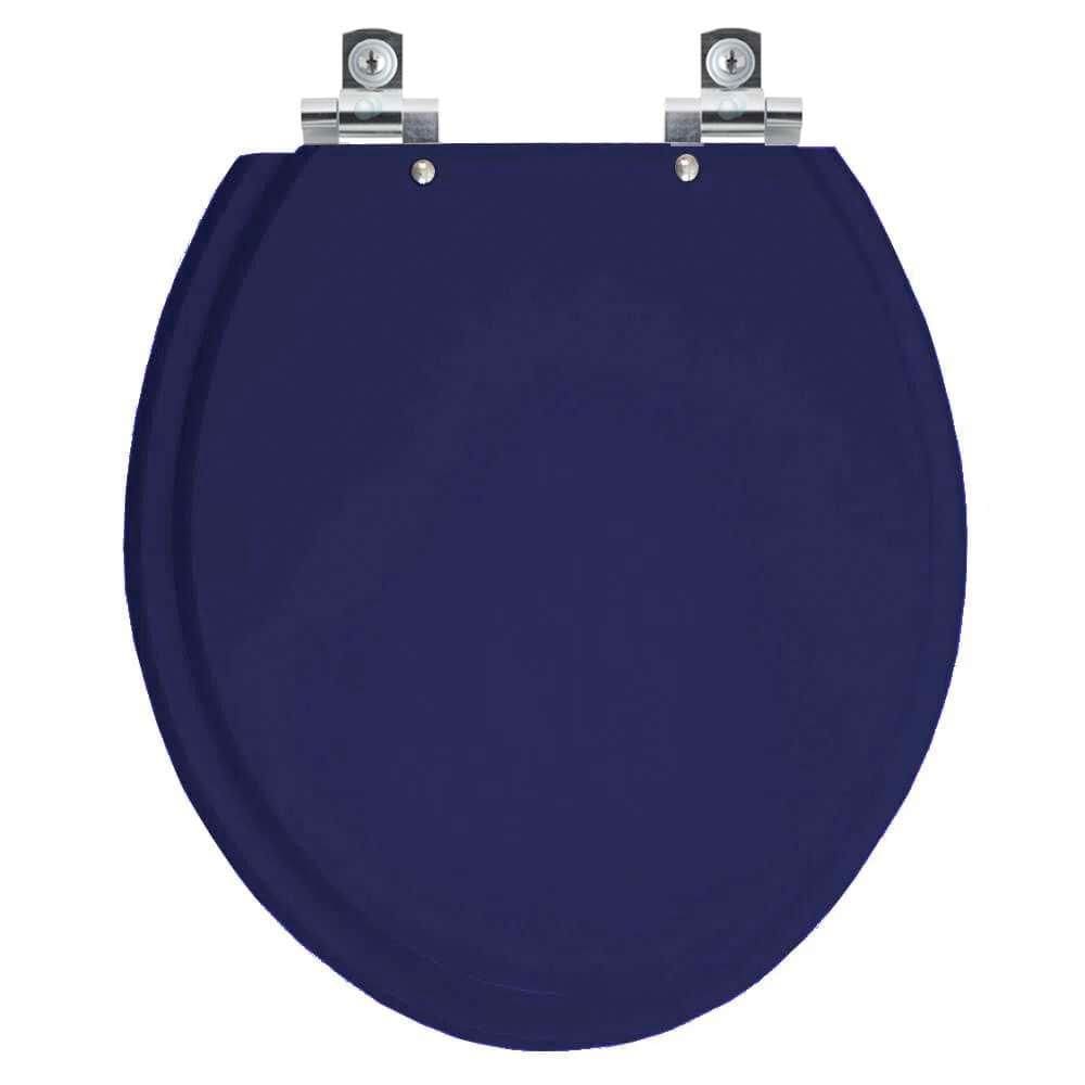 Assento Sanitário Soft Close Convencional Oval Cobalto para vaso Ideal Standard