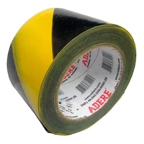 Fita Para Demarcação De Área Zebrada 200M X 70Mm Adere