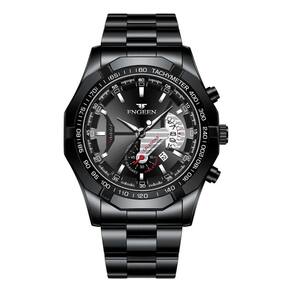 Relógio impermeável não mecânico com mostrador grande de 44 mm