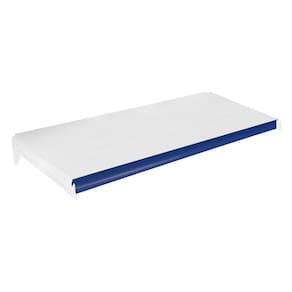 Bandeja Para Gôndolas New Plus 40X91 E Pe Azul - Sa Gôndolas