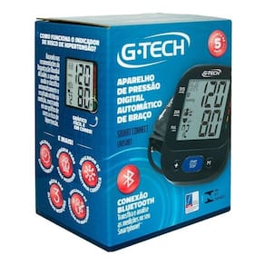 Aparelho De Pressão De Braço Automático Smart Conect Com App G-TECH LA850BT