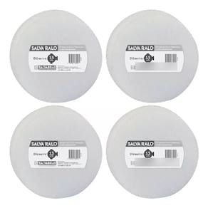 Salva Ralo Protetor Para Tubulação 15cm Salvabras 4 Unidades
