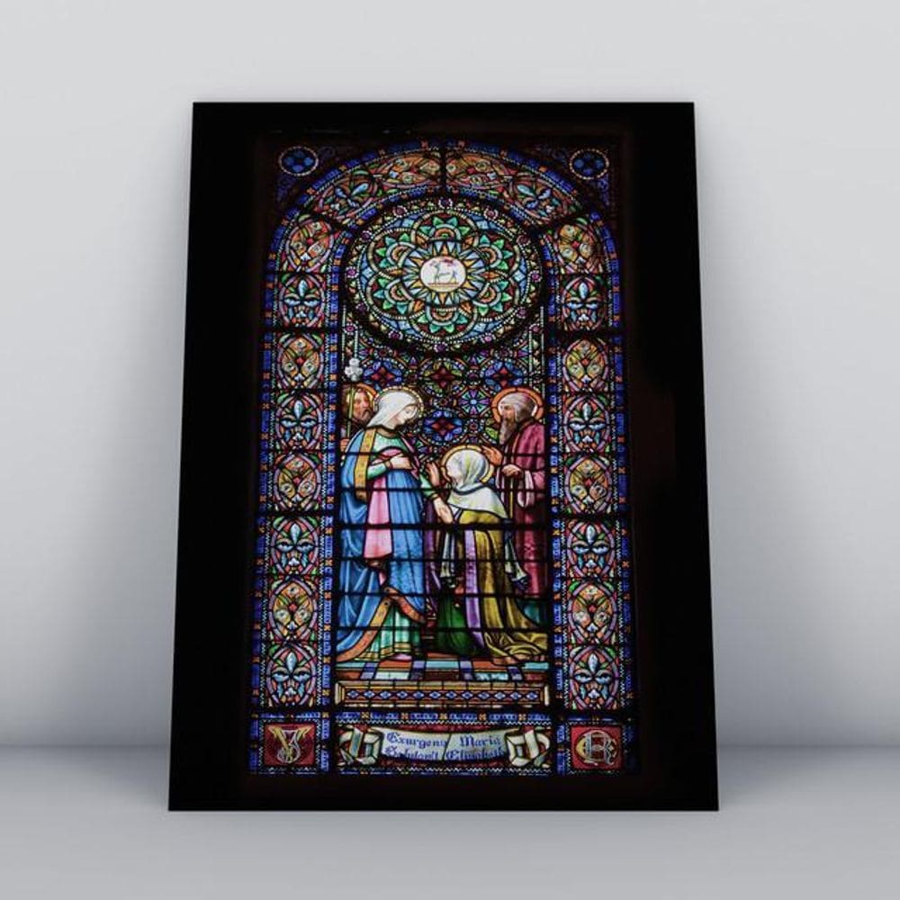 Quadros TAC religião-048-m2 Colorido 20x30cm MDF