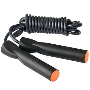 Corda de Pular Leve para Treinos Tonifica os Músculos 2,75m PVC com Rolamento Vollo