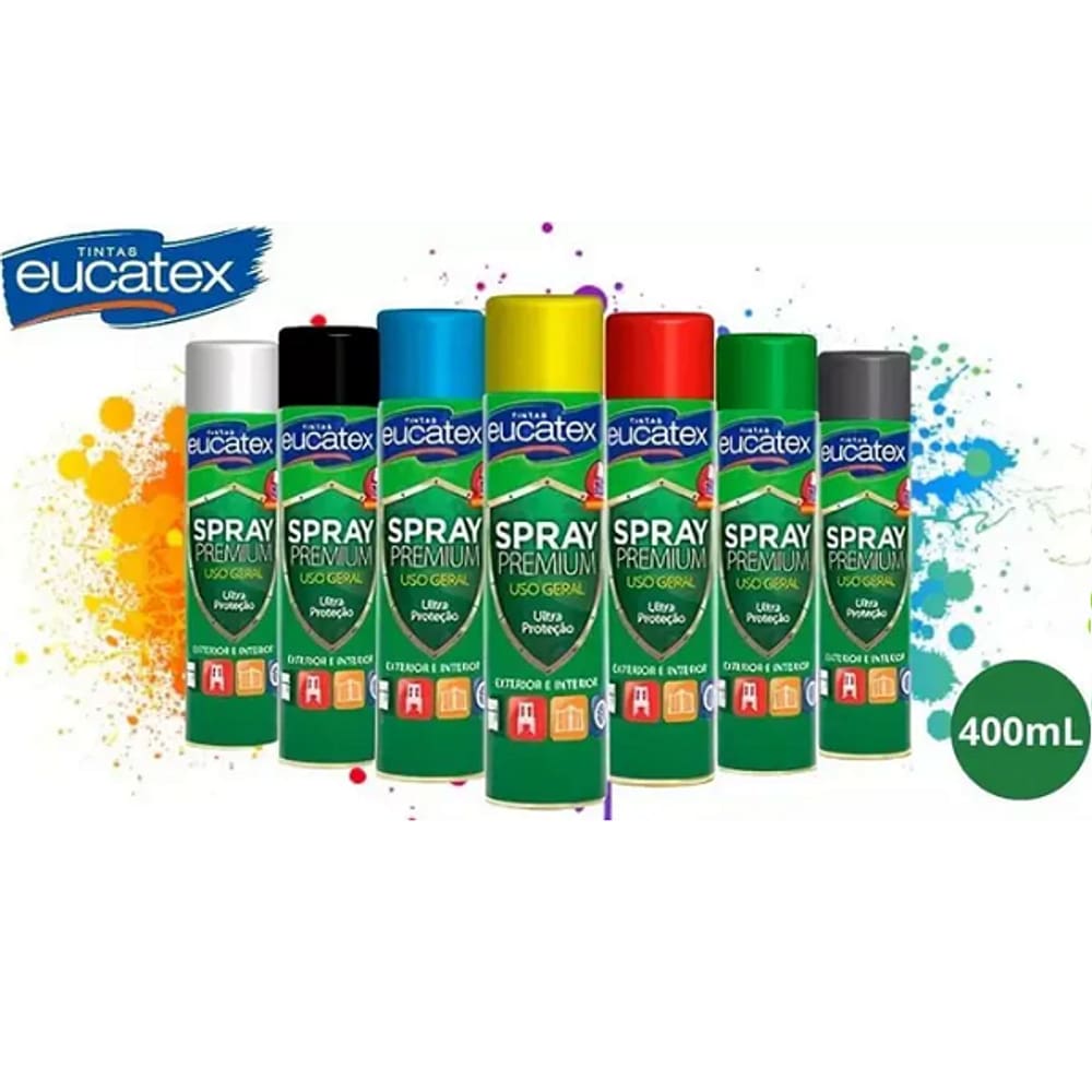 Tinta Spray premium Todas As Cores Uso Geral E Automotivo Metal Mdf