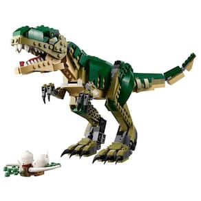 Blocos de Montar - 3 em 1 - T-REX - 626 peças - LEGO Creator