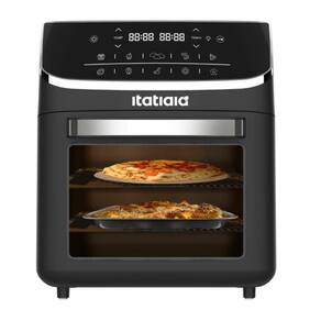 Fritadeira Elétrica Air Fryer Sem Óleo 12L Itatiaia AFITA1004 1900W Preto/Prata 127V