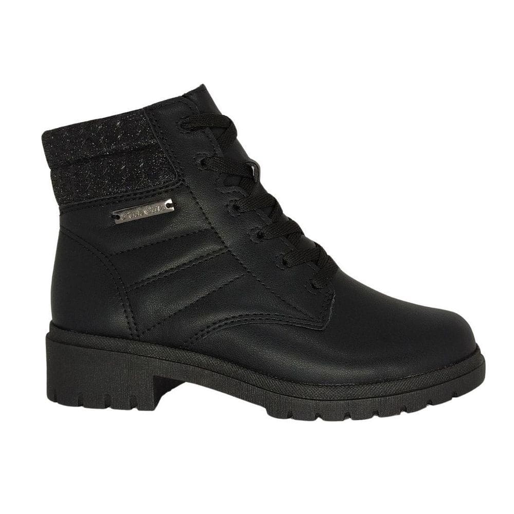 Bota Infantil Menina Pink Cats Coturno