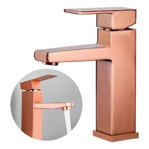 Torneira Misturador Monocomando Banheiro Lavabo Aço Inox 304 Rose Brinovar
