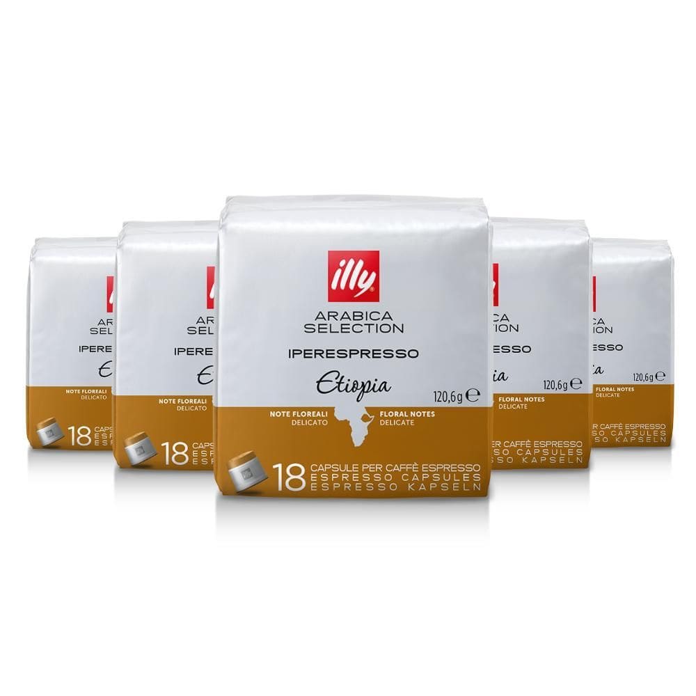 90 Cápsulas, Café Selection, Etiopia Illy Iperespresso
