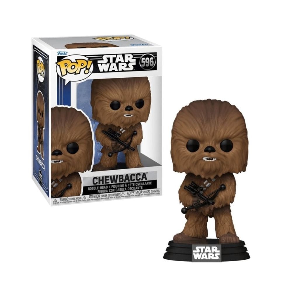 Boneco Funko Pop Star Wars Episódio IV Chewbacca - Candide