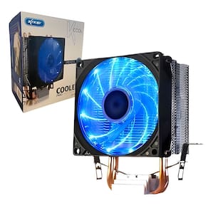 Cooler Fan Para Processador 90mm Alta Eficiência Com LED 2100 RPM Knup- KP-VR303