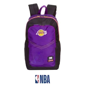 Mochila Costas Duplo Compartimento Lakers NBA Legends