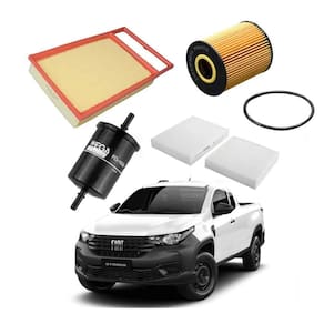 Kit Filtro Troca de Óleo Strada 2012 A 2018 WKL124 Wega