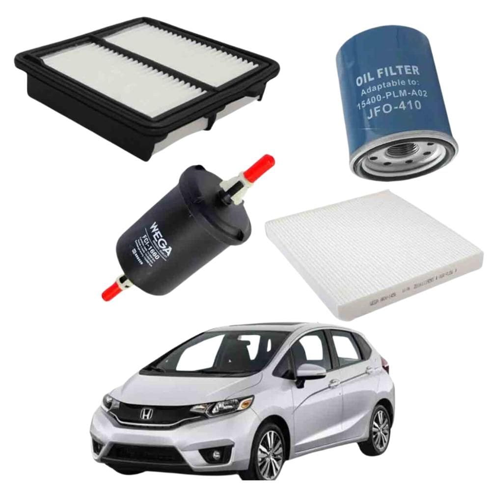 Kit Filtros Óleo Honda Fit 2009 A 2015 WKL204 Wega