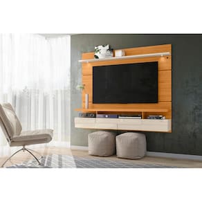 Home Theater Lana 1.8 para TV de até 60 polegadas - Cinamomo / Off White - Madetec