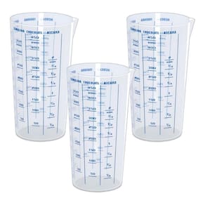 Kit 3 Pçs Copo Graduado 500Ml Gramas Xícara Medidor Receitas