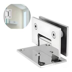 Kit 2 Dobradiças Inox 201 180 1011 Porta Box Vid/Vid Gv48