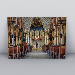 Quadros TAC Religião Cristã 094 - 20x30cm - MDF Colorido