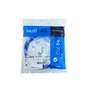 30 Patch Cord Furukawa Multilan Cat5E 1,5Mt Azul 35103602
