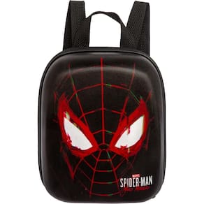 Lancheira Costas 3D Homem Aranha Miles Infantil Impermeável