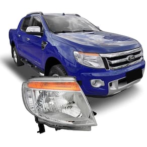 Farol Ranger 2013/2016 Mascara Cromada Direito
