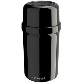 Garrafa Térmica Unitermi Fano 250Ml Preta Ampola Vidro