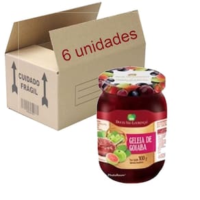 Geleia De Goiaba São Lourenço 210G  6 Unidades