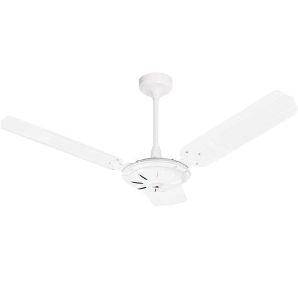 Ventilador De Teto New Comercial 3 Pás Chapa 220V Branco