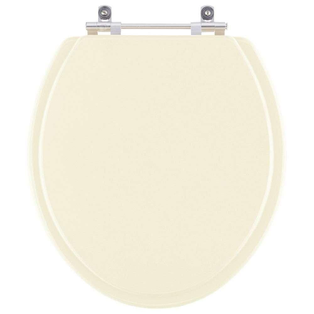 Assento Sanitário Laqueado Liberty Marfim para vaso Santamarina