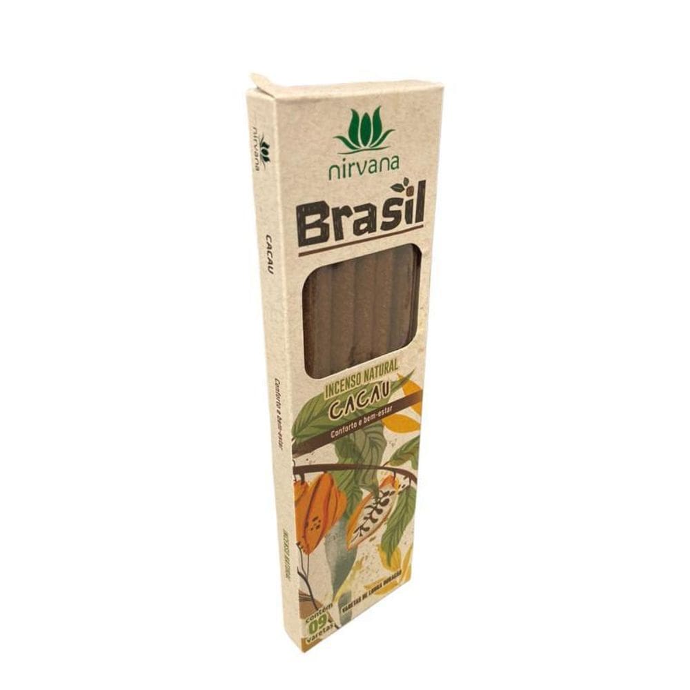 Incenso Natural Nirvana Brasil 9 Varetas - Escolha O Aroma