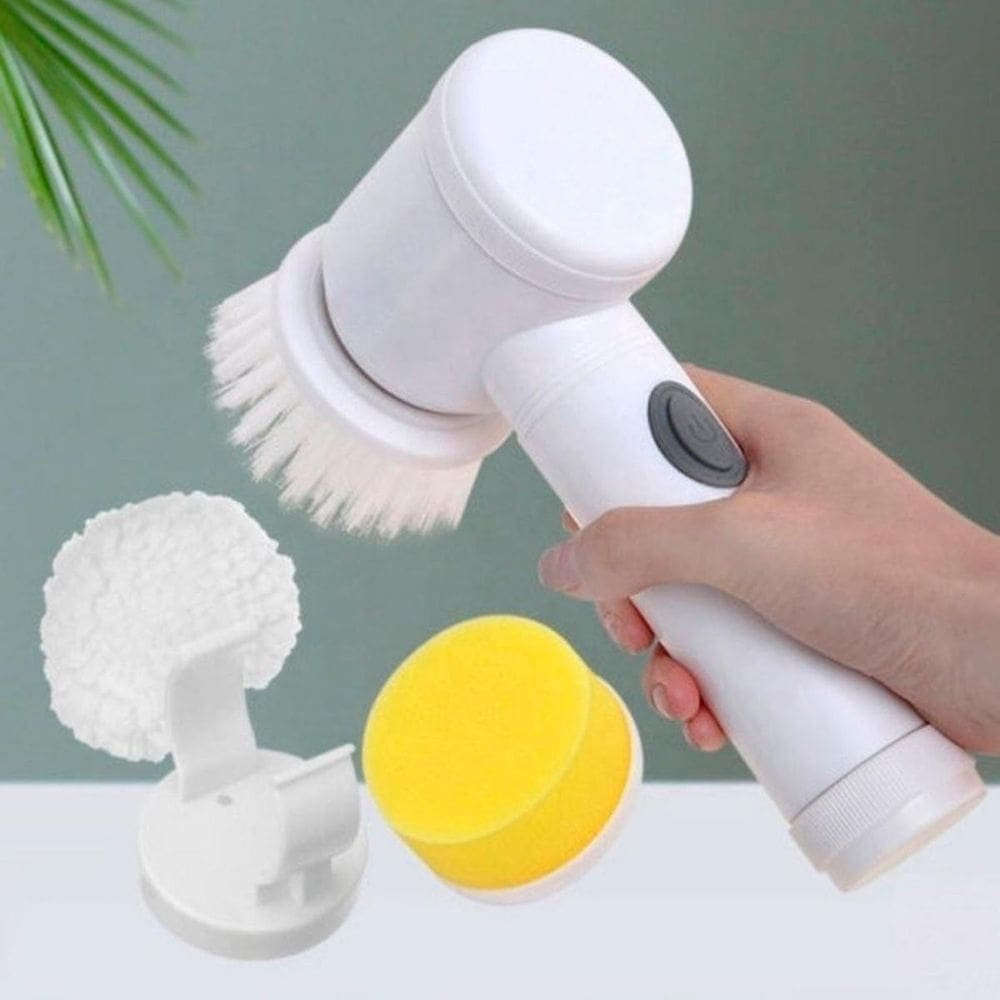 Escova Usb Super Azulejo Microfibra 360º Ajustável Limpeza