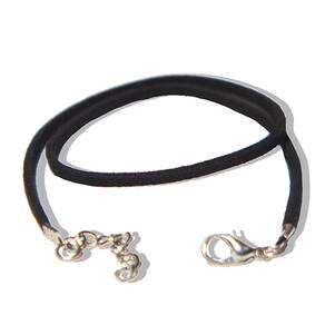Cordão ou Pulseira Fio Fecho Prateado Ajustavel 40cm