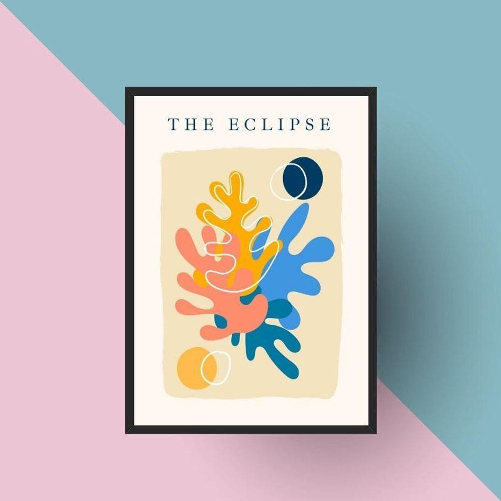 Quadro Arte Matisse - The Eclipse 24X18Cm