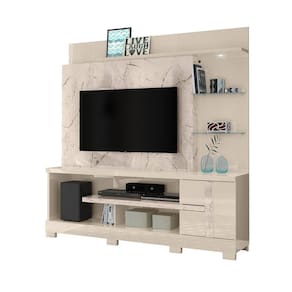 Home Theater para Tvs até 55 Polegadas com Pés Alan Calacata/Off White