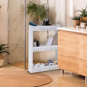 Organizador Multiuso 3 Prateleiras Branco 520