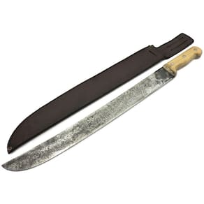 Antigo Facão Collins  CO Aço Carbono - Lâm. 43 Cm.