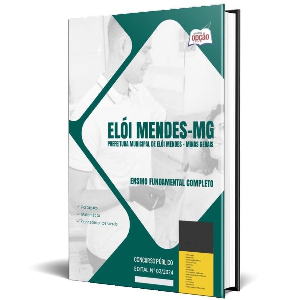 Apostila Prefeitura Elói Mendes Mg 2024 Ensino Fundamental
