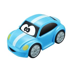 Carrinho Volkswagen My 1ST Collection New Beetle Azul Burago Junior