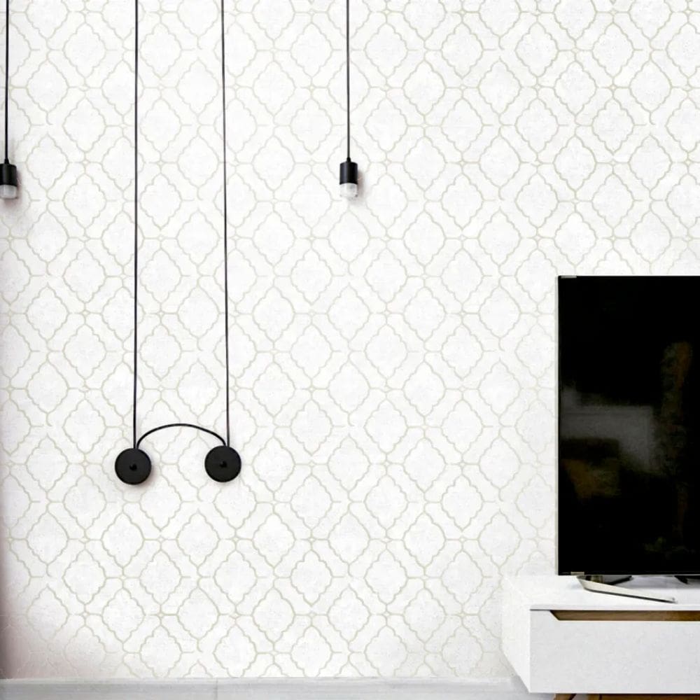 Papel de Parede VIP Geométrico Bege VIP1030