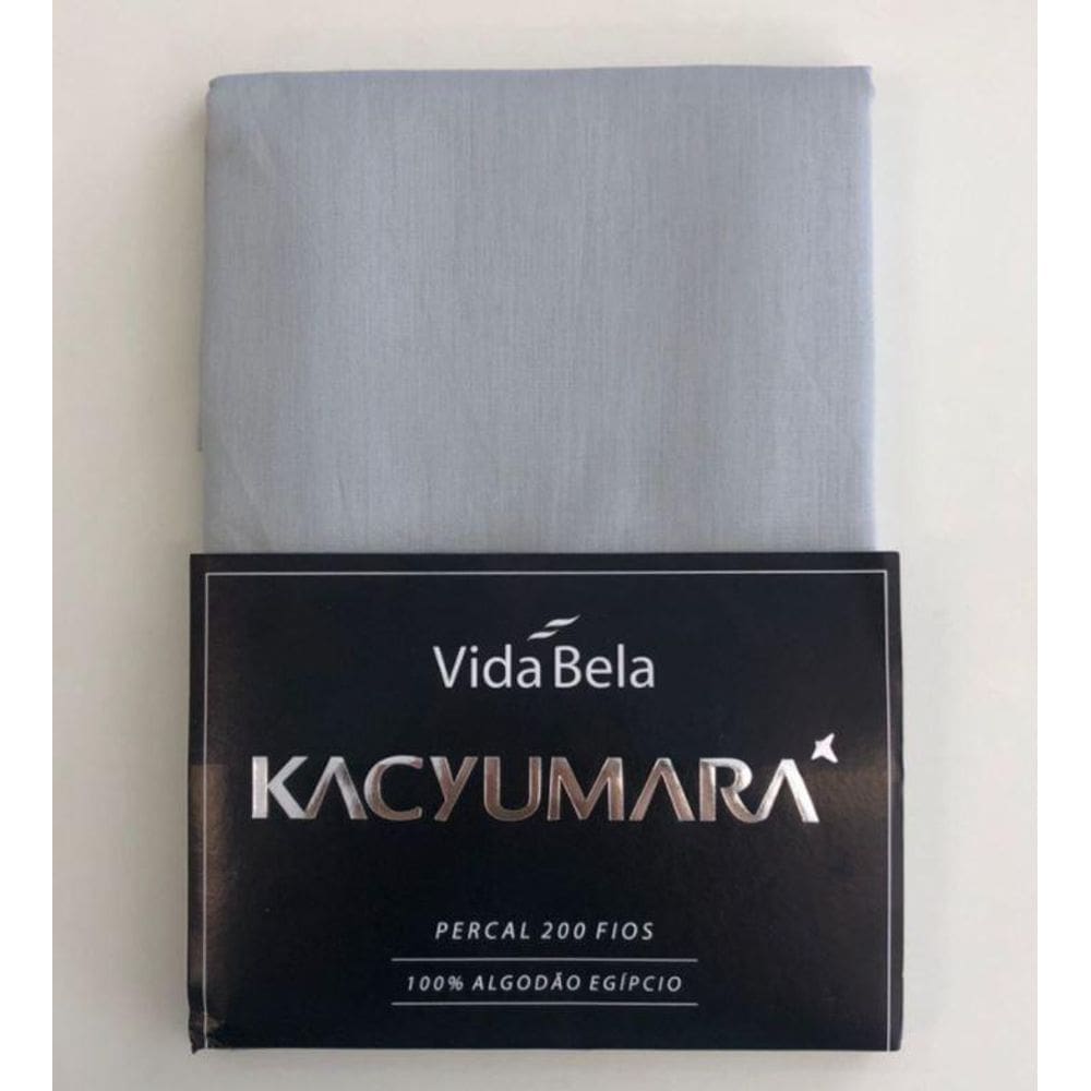 Kit 2 Fronhas Vida Bela 200 Fios Lisa 50 X 70Cm Kacyumara