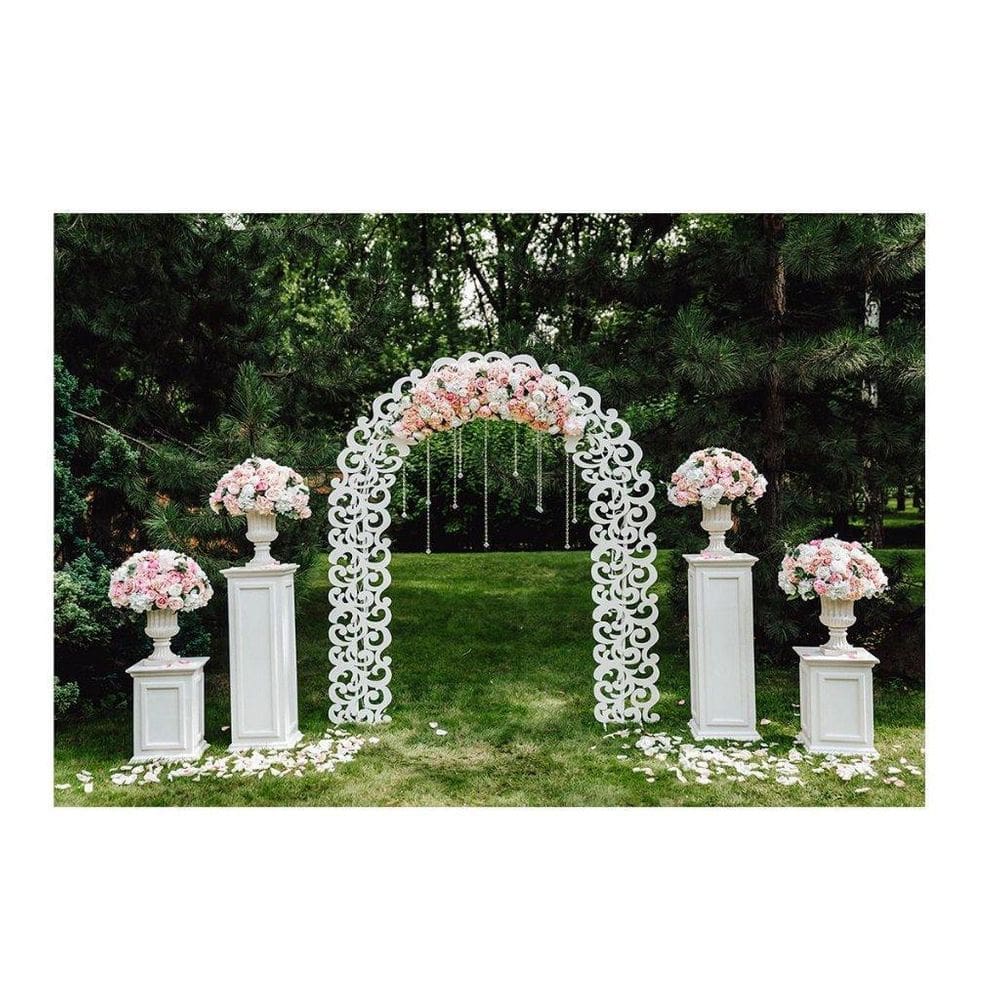 Fundo Fotográfico Newborn Jardim 3,0X2,5 Ffg-065