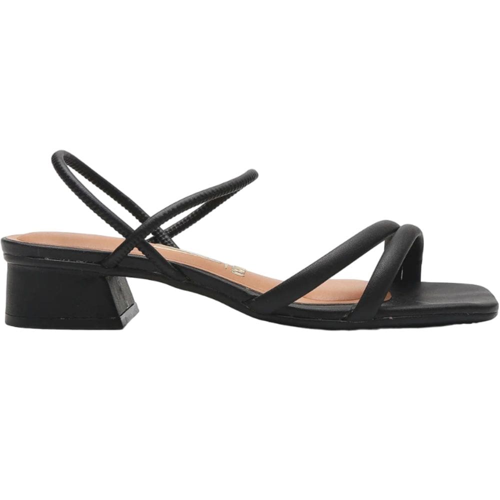 Sandália Salto Baixo Casual Feminina Tiras Finas Vizzano 6454.108