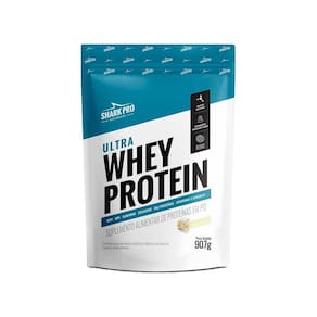 Ultra Whey Protein Sabor Chocolate Branco Refil 907G Shark