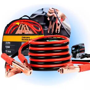 Cabo Chupeta Automotivo Para Bateria 1200Amp