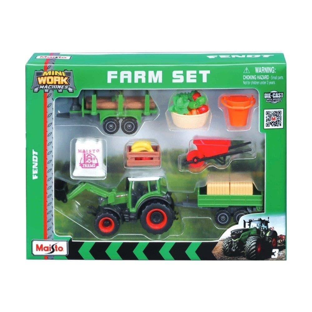 Maisto Playset Mini Trator Verde 12564A