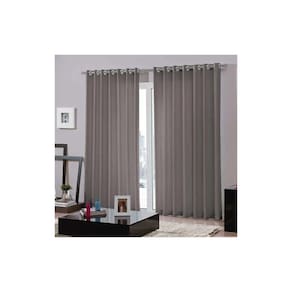 Cortina Bella Janela 420x230 cm Duo Bellini Corta Luz Taupe