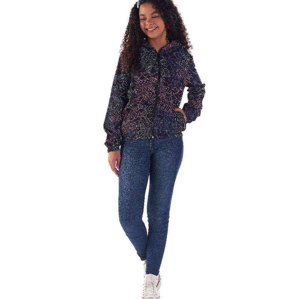 Jaqueta - Sublimado Preto - 49816-1158